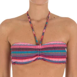 Haut De Maillot De Bain Femme Bandeau ROXY BOHO Rouge -Plongée Série Magasin haut de maillot de bain femme bandeau roxy boho rouge 3