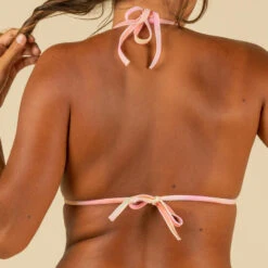HAUT DE MAILLOT DE BAIN FEMME TRIANGLE COULISSANT AVEC COQUES SALTY -Plongée Série Magasin haut de maillot de bain femme triangle coulissant avec coques salty 4