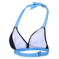 Regatta Haut De Maillot De Bain FLAVIA Femme (Bleu Marine / Bleu Clair) -Plongée Série Magasin haut de maillot de bain flavia femme bleu marine bleu clair 3
