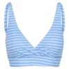 Regatta Haut De Maillot De Bain PALOMA Femme (Bleu Clair / Blanc) -Plongée Série Magasin haut de maillot de bain paloma femme bleu clair blanc