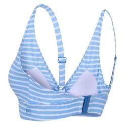Regatta Haut De Maillot De Bain PALOMA Femme (Bleu Clair / Blanc) -Plongée Série Magasin haut de maillot de bain paloma femme bleu clair blanc 3
