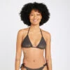 Haut De Maillot De Bain Triangle Femme - Mae Noir Pailleté 1 Haut De Maillot De Bain Triangle Femme - Mae Noir Pailleté -Plongée Série Magasin haut de maillot de bain triangle femme mae noir paillete