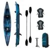 Kayak Gonflable TORPEDO 2P HP - 426cm/13'9x78cm/31' - DropStitch MAX 220 Kg -Plongée Série Magasin kayak gonflable torpedo 2p hp 426cm139x78cm31 dropstitch max 220 kg