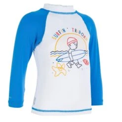 KIT Anti-UV 3 Pièces Bébé Surf Bleu -Plongée Série Magasin kit anti uv 3 pieces bebe surf bleu 2