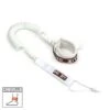 LEASH DE SUP COIL 9' - HOWZIT - BLANC - -Plongée Série Magasin leash de sup coil 9 howzit blanc