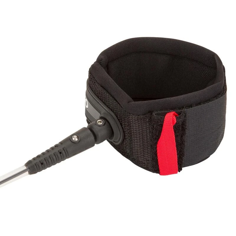Leash Surf 7' (210 Cm) Diamètre 7 Mm Noir 5 Leash Surf 7' (210 Cm) Diamètre 7 Mm Noir – Image 3