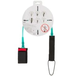 Leash Surf 8' (240 Cm) Diamètre 7 Mm Vert -Plongée Série Magasin leash surf 8 240 cm diametre 7 mm vert 4