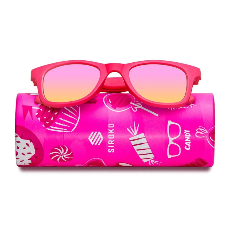 Lunettes De Soleil Enfant Surf Enfants Candy Rose Flamant 4 Lunettes De Soleil Enfant Surf Enfants Candy Rose Flamant – Image 2