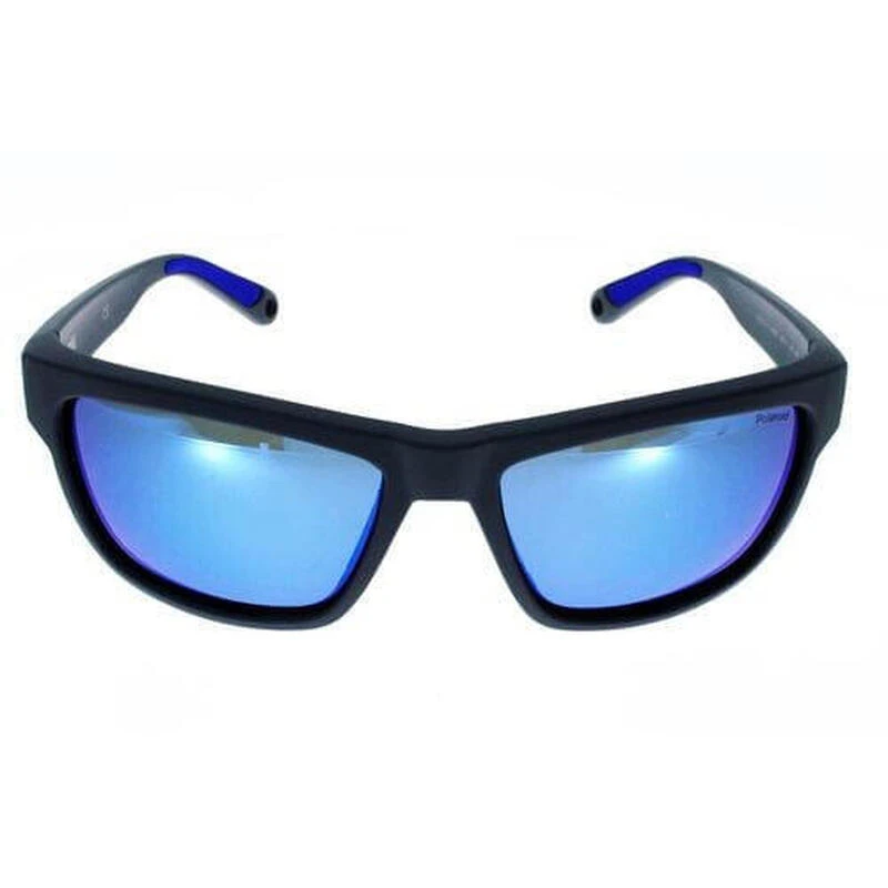 Lunettes De Soleil POLAROID PLD 7031 Gris Bleu, Monture Flottante 6 Lunettes De Soleil POLAROID PLD 7031 Gris Bleu, Monture Flottante – Image 4