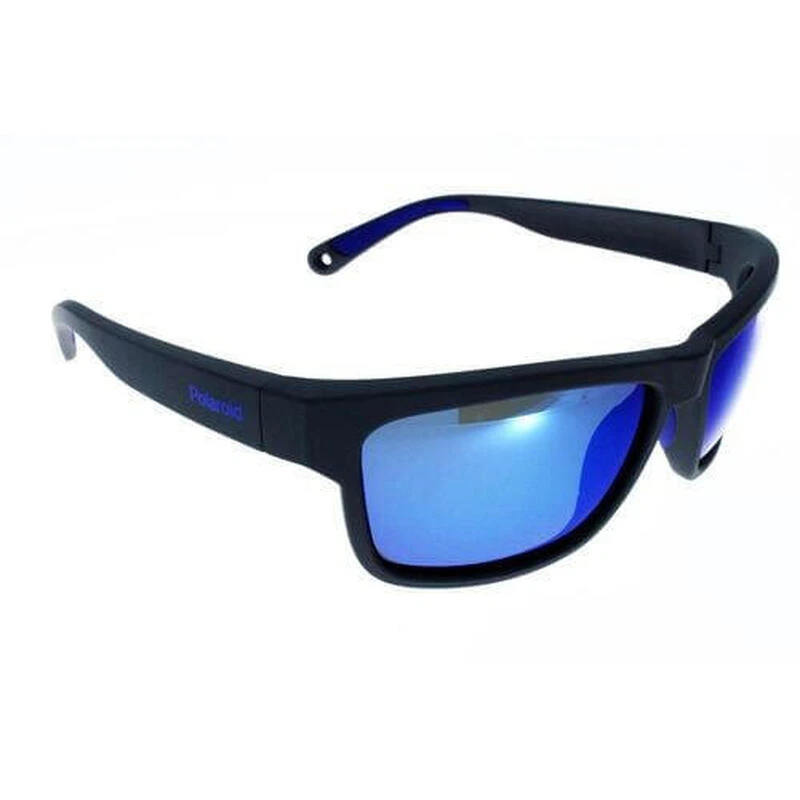 Lunettes De Soleil POLAROID PLD 7031 Gris Bleu, Monture Flottante 7 Lunettes De Soleil POLAROID PLD 7031 Gris Bleu, Monture Flottante – Image 5