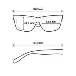 Quechua Lunettes De Soleil Randonnée - MH140 - Adulte - Polarisantes Catégorie 3 -Plongée Série Magasin lunettes de soleil randonnee mh140 adulte polarisantes categorie 3 2