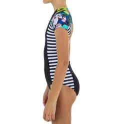 Maillot De Bain 1 Pièce Bleu Corail -Plongée Série Magasin maillot de bain 1 piece bleu corail 2