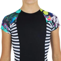 Maillot De Bain 1 Pièce Bleu Corail -Plongée Série Magasin maillot de bain 1 piece bleu corail 4