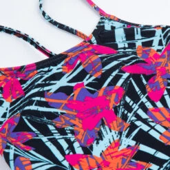 Maillot De Bain 1 Pièce Fille - 100 Hiloe Tropical Party Rose -Plongée Série Magasin maillot de bain 1 piece fille 100 hiloe tropical party rose 2