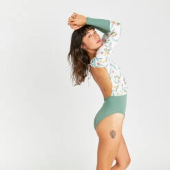 Maillot De Bain 1 Pièce Manches Longues Femme - Mary Belly Blanc 13 Maillot De Bain 1 Pièce Manches Longues Femme - Mary Belly Blanc -Plongée Série Magasin maillot de bain 1 piece manches longues femme mary belly blanc 5