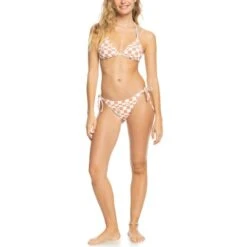 Maillot De Bain Femme Bas Roxy Beach Check It Cheeky -Plongée Série Magasin maillot de bain femme bas roxy beach check it cheeky 2