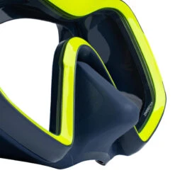 Masque De Plongée Sous Marine SCD 500 V2 Mono-hublot Jupe Bleue Cerclage Jaune 12 Masque De Plongée Sous Marine SCD 500 V2 Mono-hublot Jupe Bleue Cerclage Jaune -Plongée Série Magasin masque de plongee sous marine scd 500 v2 mono hublot jupe bleue cerclage jaune 4