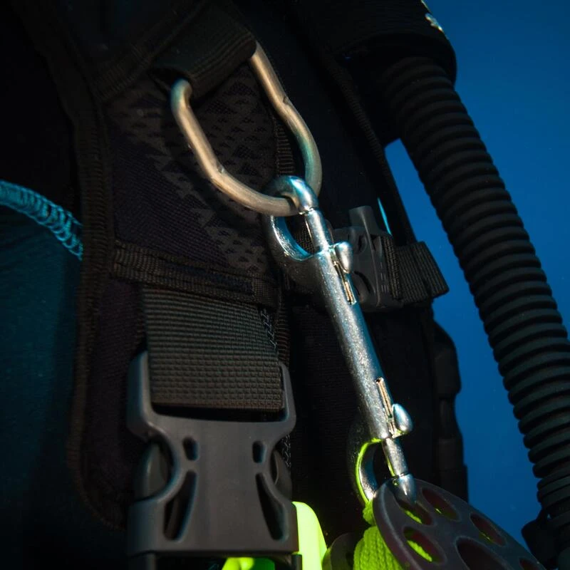 Mousqueton Double SCD 100 Mm De Plongée Sous-marine 3 Mousqueton Double SCD 100 Mm De Plongée Sous-marine