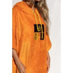 Pacifique Sud | Poncho Surf | Orange | Avec Manches -Plongée Série Magasin pacifique sud poncho surf orange avec manches 4