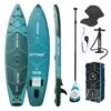 PACK (PLANCHE, POMPE, PAGAIE) STAND UP PADDLE GONFLABLE WATTSUP MOON 10'6 COMBO -Plongée Série Magasin pack planche pompe pagaie stand up paddle gonflable wattsup moon 106 combo
