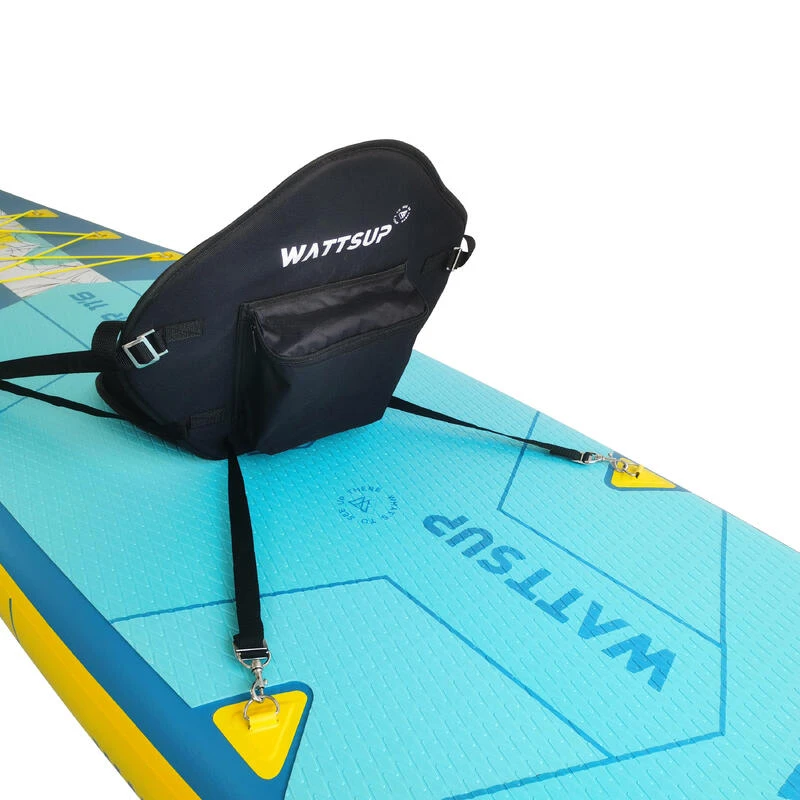 PACK (PLANCHE, POMPE, PAGAIE) STAND UP PADDLE GONFLABLE WATTSUP SILV 11'6 COMBO 9 PACK (PLANCHE, POMPE, PAGAIE) STAND UP PADDLE GONFLABLE WATTSUP SILV 11'6 COMBO – Image 7