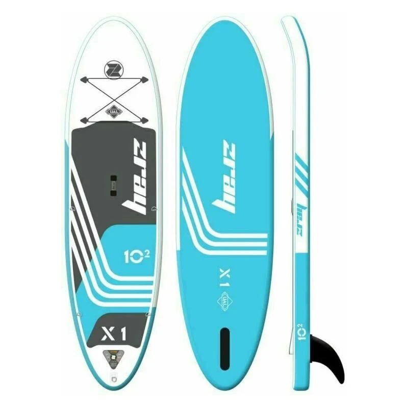 PACK (SUP, POMPE, PAGAIE) PADDLE GONFLABLE X-RIDER X1 10'2 ZRAY 4 PACK (SUP, POMPE, PAGAIE) PADDLE GONFLABLE X-RIDER X1 10'2 ZRAY – Image 2