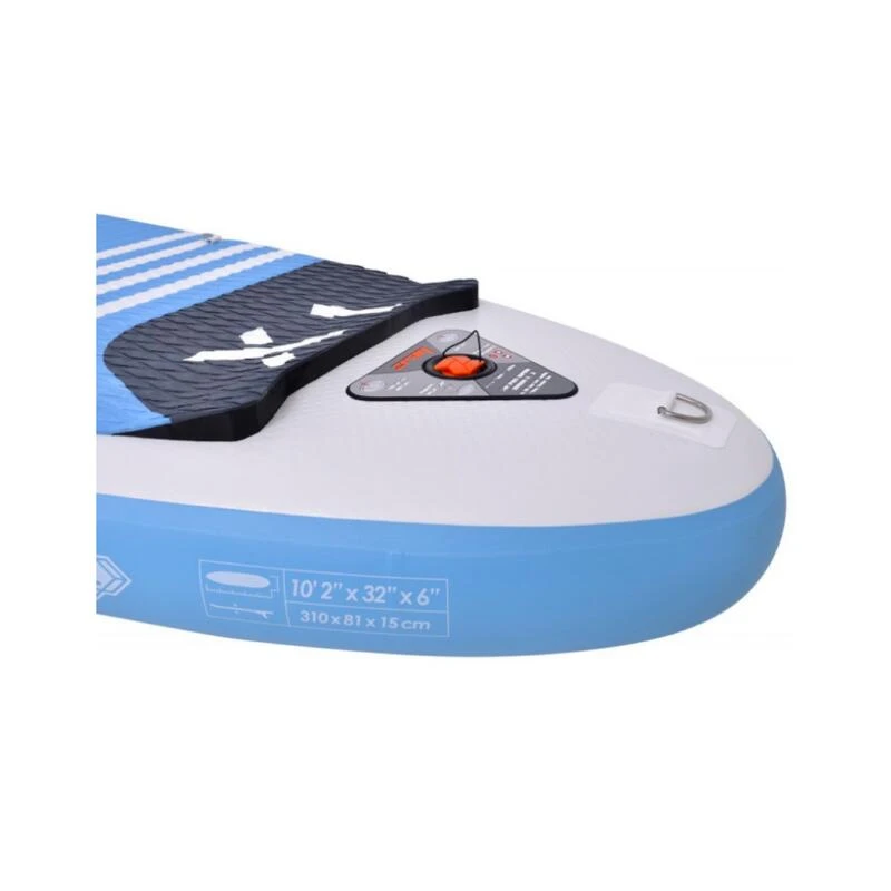 PACK (SUP, POMPE, PAGAIE) PADDLE GONFLABLE X-RIDER X1 10'2 ZRAY 7 PACK (SUP, POMPE, PAGAIE) PADDLE GONFLABLE X-RIDER X1 10'2 ZRAY – Image 5