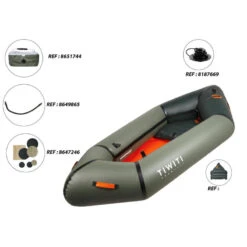 Packraft 100 Kayak Gonflable Rivière TPU 1 Place - PR100 -Plongée Série Magasin packraft 100 kayak gonflable riviere tpu 1 place pr100 6