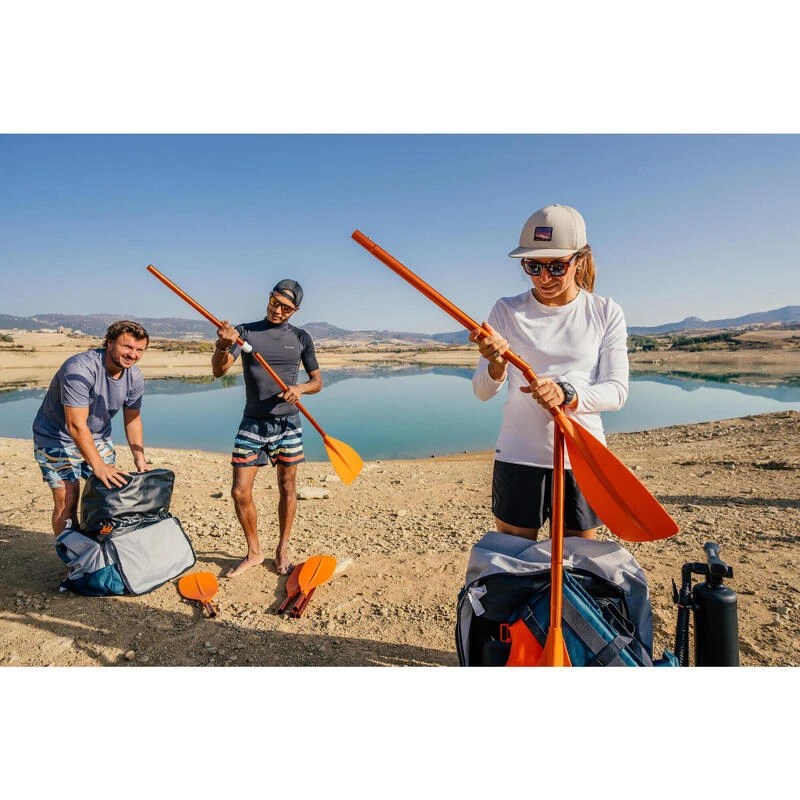 Pagaie De Kayak/packraft Symétrique Démontable Réglable 4 Parties 205-2015cm 4 Pagaie De Kayak/packraft Symétrique Démontable Réglable 4 Parties 205-2015cm – Image 2