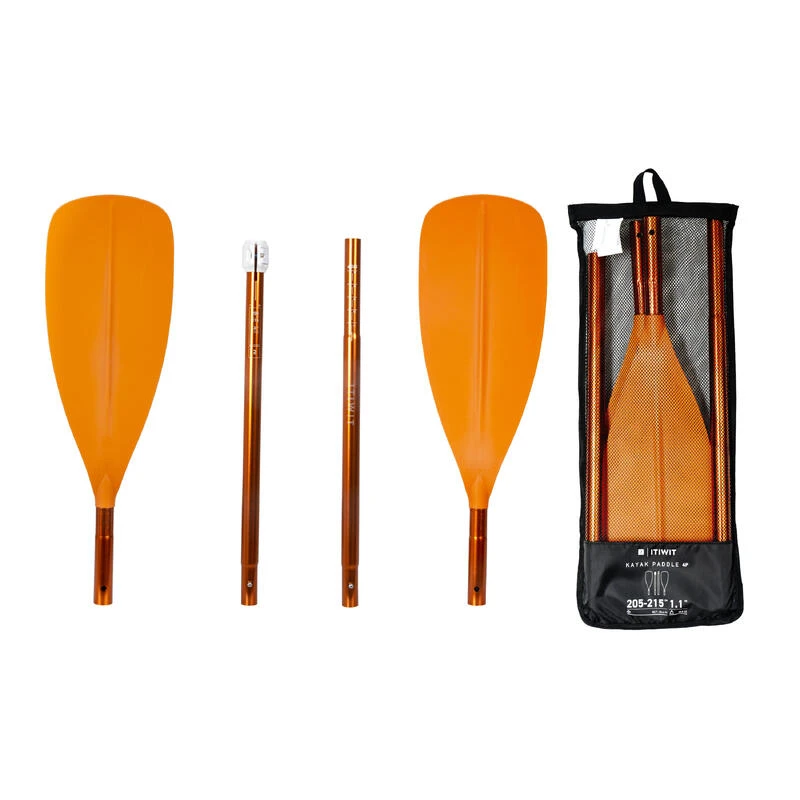 Pagaie De Kayak/packraft Symétrique Démontable Réglable 4 Parties 205-2015cm 5 Pagaie De Kayak/packraft Symétrique Démontable Réglable 4 Parties 205-2015cm – Image 3