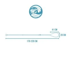 Pagaie Paddle 3 Segments -Plongée Série Magasin pagaie paddle 3 segments 3