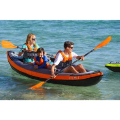 Pagaie Symétrique Réglable De Kayak 2 Parties 100 -Plongée Série Magasin pagaie symetrique reglable de kayak 2 parties 100 1