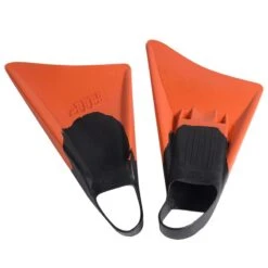 Palmes Bodyboard RIP Asymétriques Orange Noir