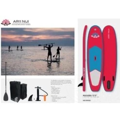 Planche De Stand Up Paddle Gonflable Mahana 10'0" Yellow -Plongée Série Magasin planche de stand up paddle gonflable mahana 100 yellow 1