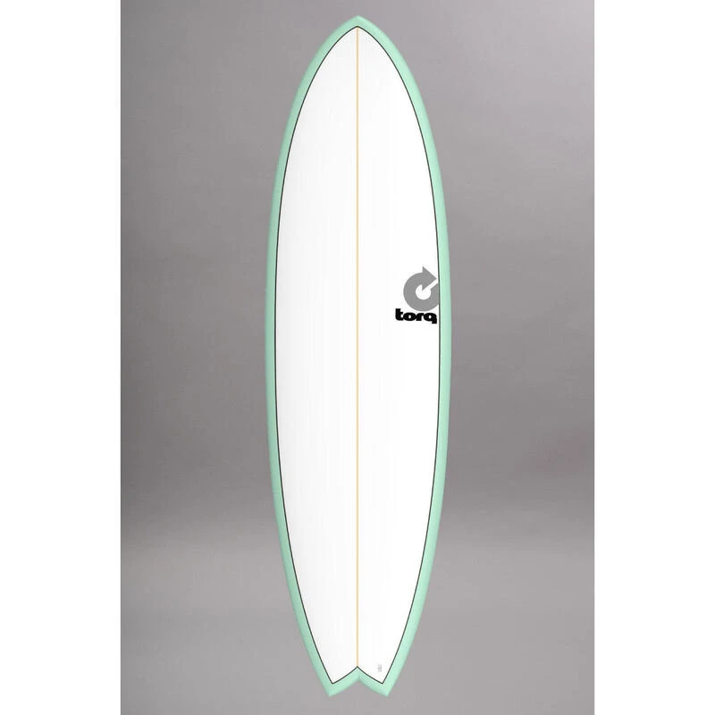 Planche De Surf Fish Torq Pinline Fish White/Seagreen 7'2 3 Planche De Surf Fish Torq Pinline Fish White/Seagreen 7'2