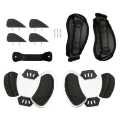 Planche Twintip Carbone De Kitesurf 154 X 46 Cm (pads Et Straps Inclus) - TT500 -Plongée Série Magasin planche twintip carbone de kitesurf 154 x 46 cm pads et straps inclus tt500 3