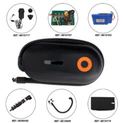 Pompe électrique Ultra Rapide 0-20 PSI 13,8V-10A Pour Stand Up Paddle Et Kayak -Plongée Série Magasin pompe electrique ultra rapide 0 20 psi 138v 10a pour stand up paddle et kayak 3