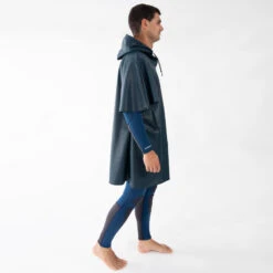 Poncho Coupe-vent Polaire De Plongée Sous-marine SCD Bleu Foncé -Plongée Série Magasin poncho coupe vent polaire de plongee sous marine scd bleu fonce 1