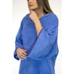Poncho De Surf Violet - Taille Unique - Avec Manches -Plongée Série Magasin poncho de surf violet taille unique avec manches 6