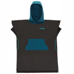 PONCHO SURF 500 ADULTE Noir -Plongée Série Magasin poncho surf 500 adulte noir 4