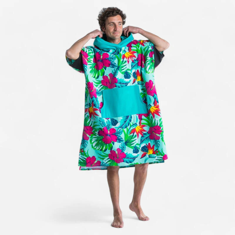 PONCHO SURF 500 ADULTE Print Bora 6 PONCHO SURF 500 ADULTE Print Bora – Image 4