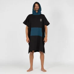 Poncho Surf Adulte - 500 Noir -Plongée Série Magasin poncho surf adulte 500 noir 2