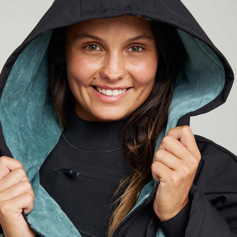 Poncho Surf Adulte - 950 Noir 7 Poncho Surf Adulte - 950 Noir – Image 5