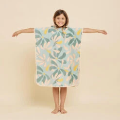Poncho Surf Enfant 110 à 135 Cm - 500 Flow -Plongée Série Magasin poncho surf enfant 110 a 135 cm 500 flow 1