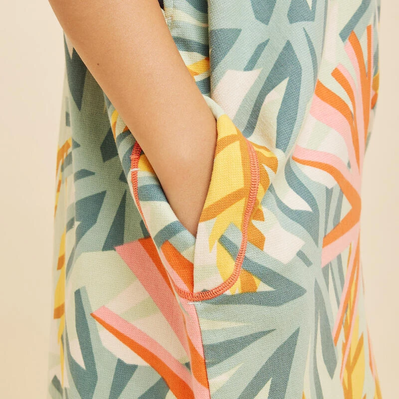 Poncho Surf Enfant 135 à 160 Cm - 550 Jungle 6 Poncho Surf Enfant 135 à 160 Cm - 550 Jungle – Image 4