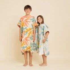 Poncho Surf Enfant 135 à 160 Cm - 550 Jungle 21 Poncho Surf Enfant 135 à 160 Cm - 550 Jungle -Plongée Série Magasin poncho surf enfant 135 a 160 cm 550 jungle 9