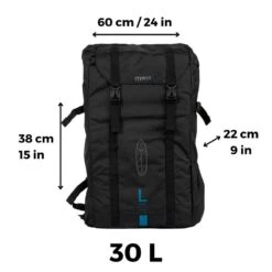 Sac à Dos De Transport De Stand Up Paddles Gonflables Compact Itiwit 8'/9/S/M/L -Plongée Série Magasin sac a dos de transport de stand up paddles gonflables compact itiwit 89sml 5