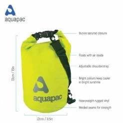 Aquapac Sac étanche 15L Heavyweight Avec Bandoulière Vert Acide 9 Aquapac Sac étanche 15L Heavyweight Avec Bandoulière Vert Acide -Plongée Série Magasin sac etanche 15l heavyweight avec bandouliere vert acide 2