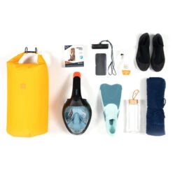 Sac étanche IPX4 20L Jaune -Plongée Série Magasin sac etanche ipx4 20l jaune 3