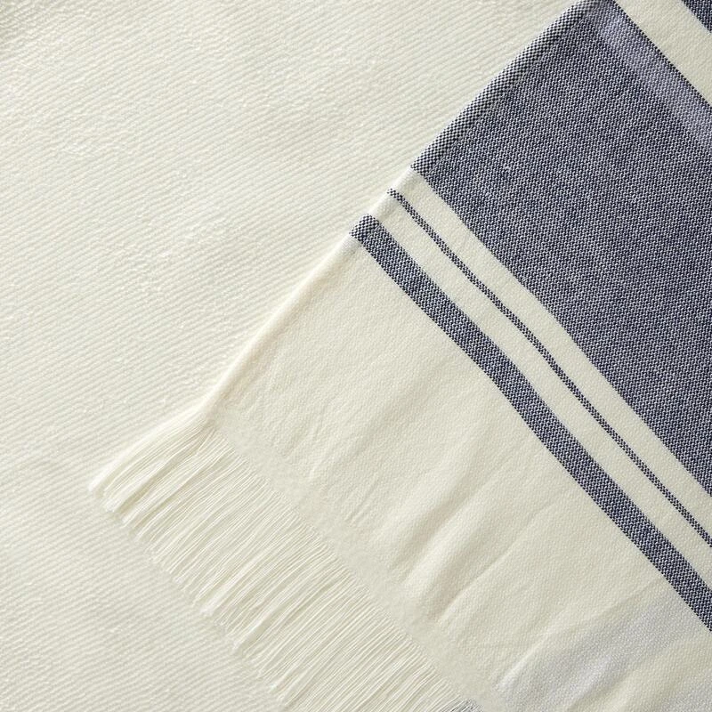 Serviette Fouta De Plage 170 X 100 Cm - Avorio Marine 7 Serviette Fouta De Plage 170 X 100 Cm - Avorio Marine – Image 5